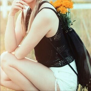 H&M Coachella Crochet Crop Top